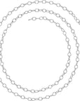 Connection: "Mimi" Sterling Silver Cable Chain