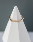 Stackable "Angled" Ring
