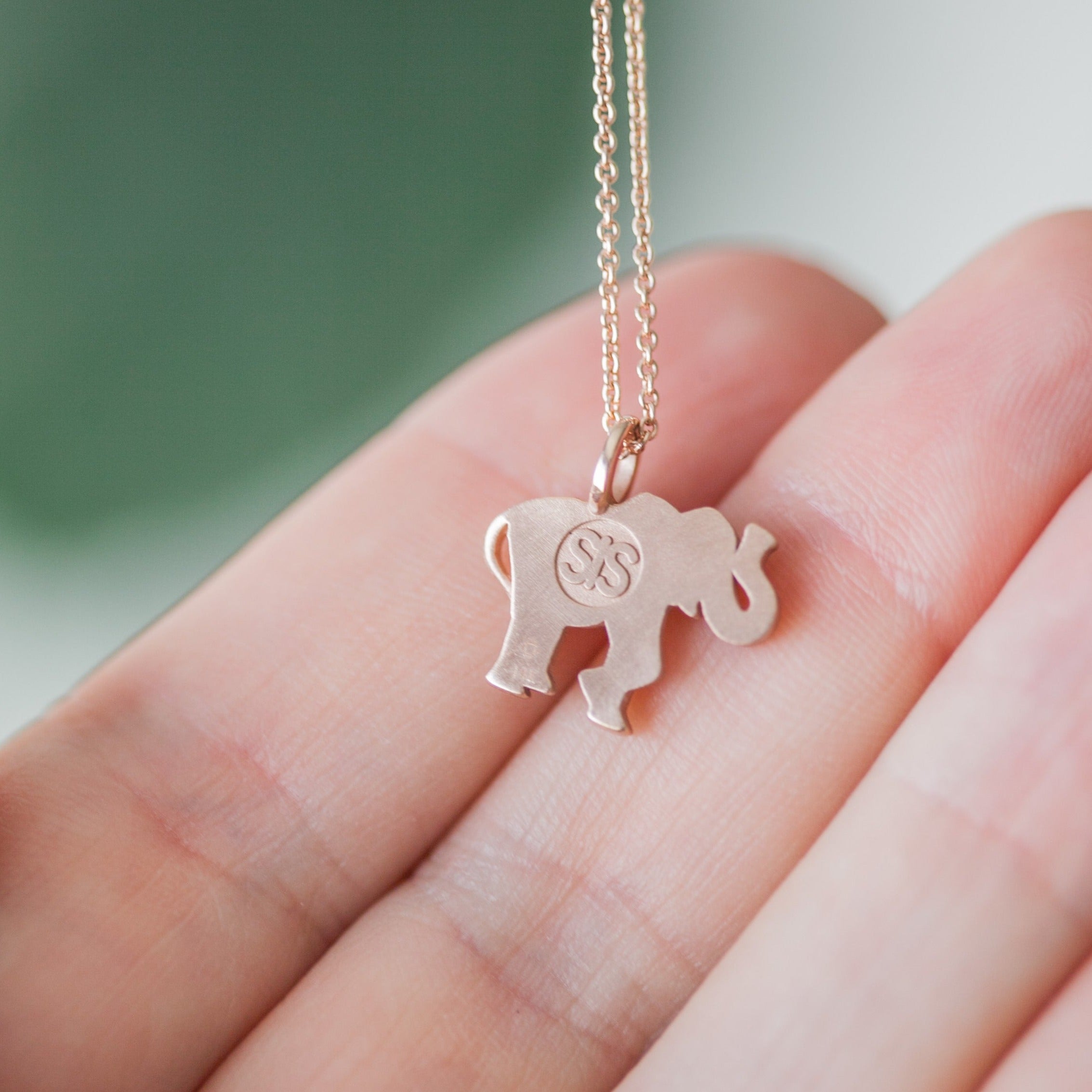 &quot;Sisterhood&quot; Elephant Necklace