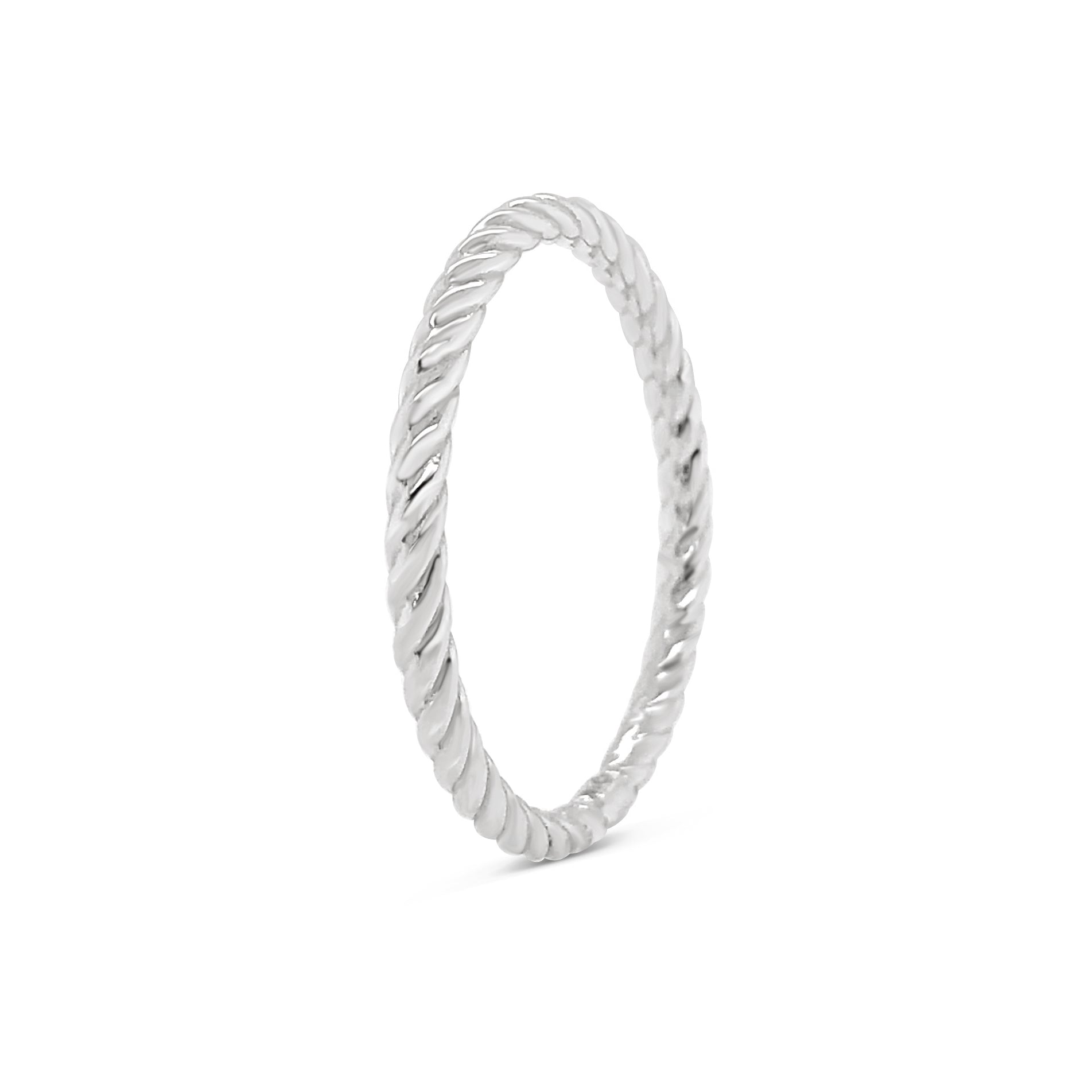 Stackable &quot;Twisted&quot; Ring